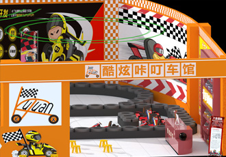 室內(nèi)商場(chǎng)卡丁車項(xiàng)目案例
